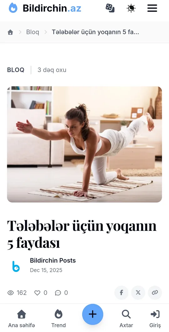 Bildirchin.az project